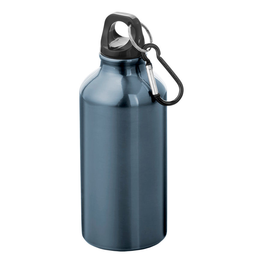 Miniatyrbild: Vattenflaska med eget tryck - Silver