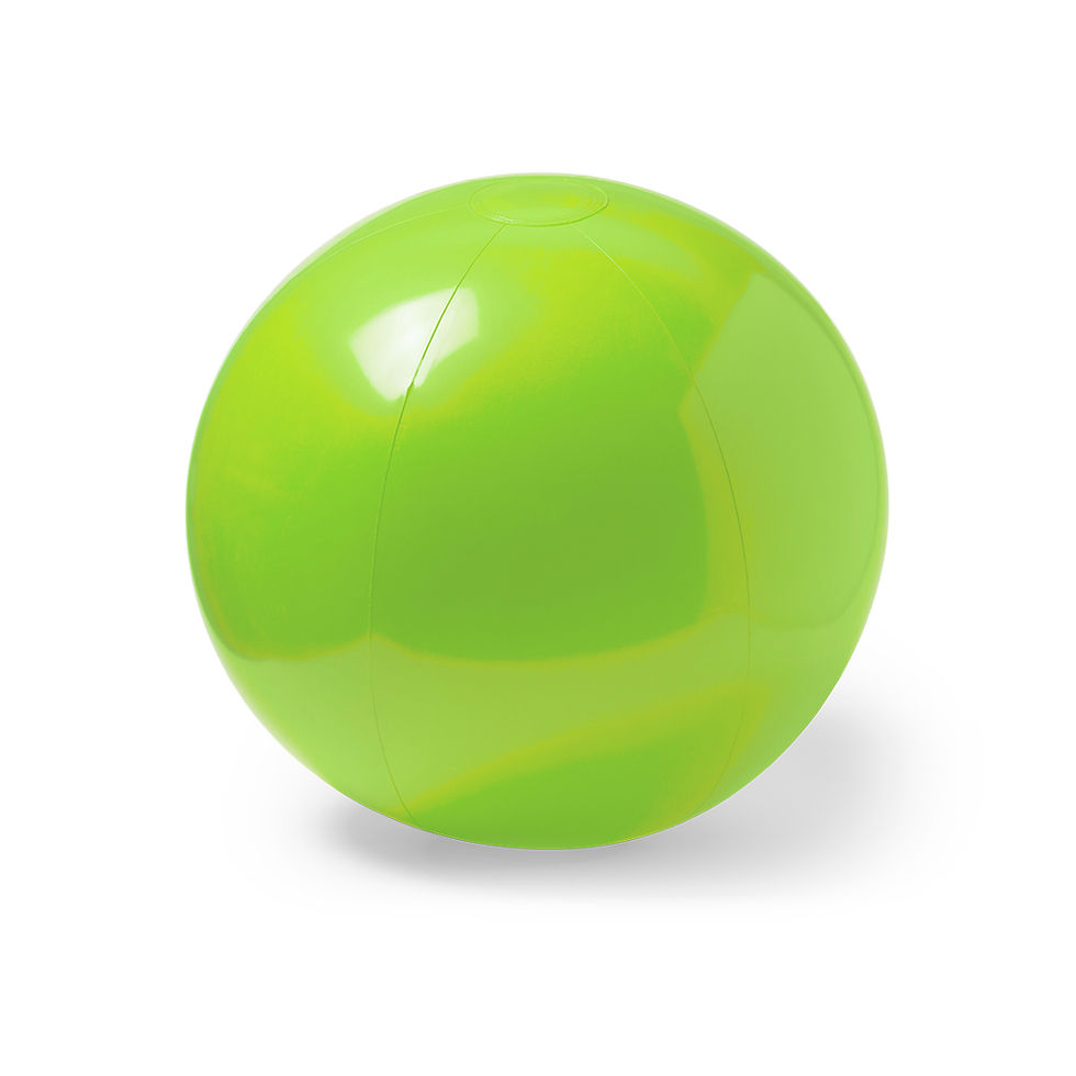 Miniatyrbild: Ljusgrön badboll