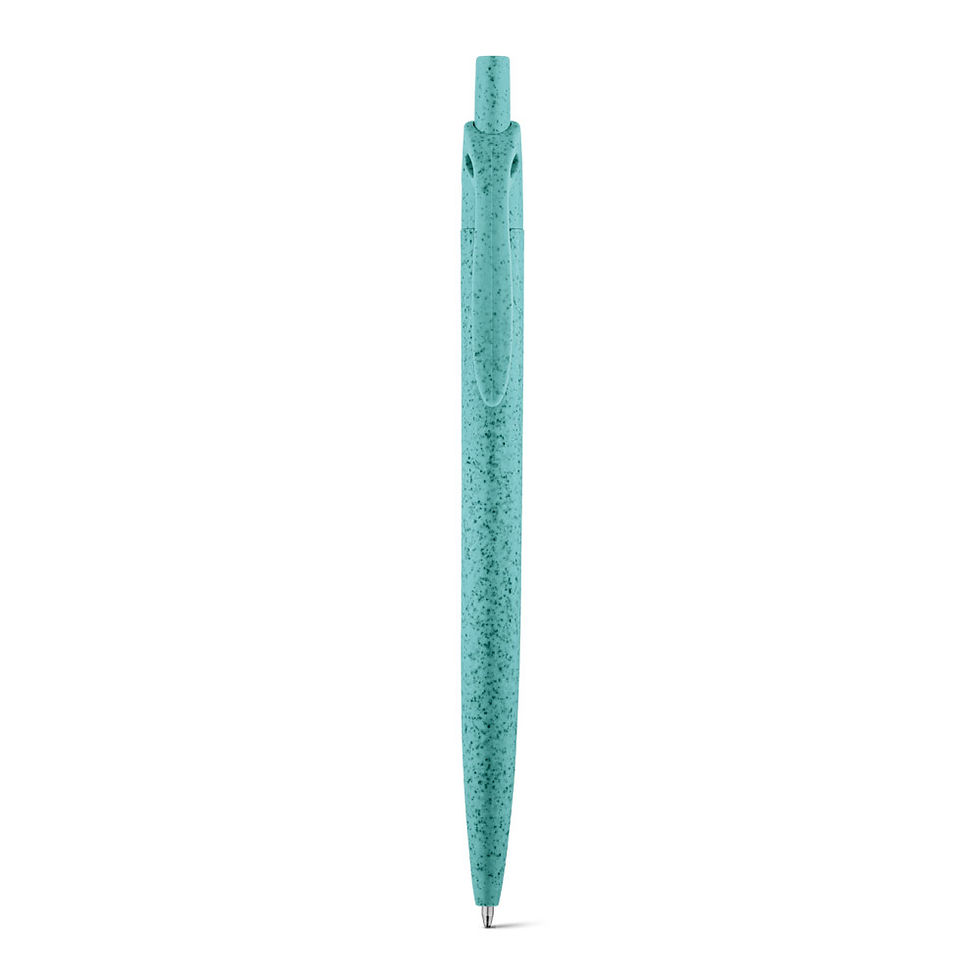 Miniatyrbild: Kulspetspenna - EKO Aqua blue med eget tryck