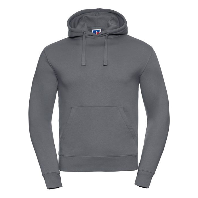 Miniatyrbild: Hooded-Sweatshirt Authentic Grå med tryck