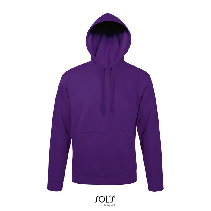 Miniatyrbild: Hoodie Basic - Lila med eget tryck