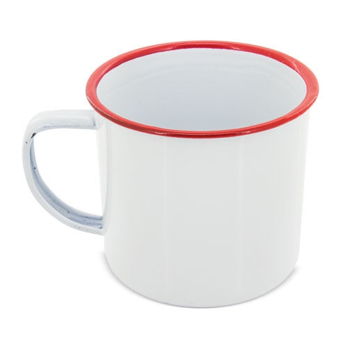 Miniatyrbild: Emaljerad - Mugg med egen logo