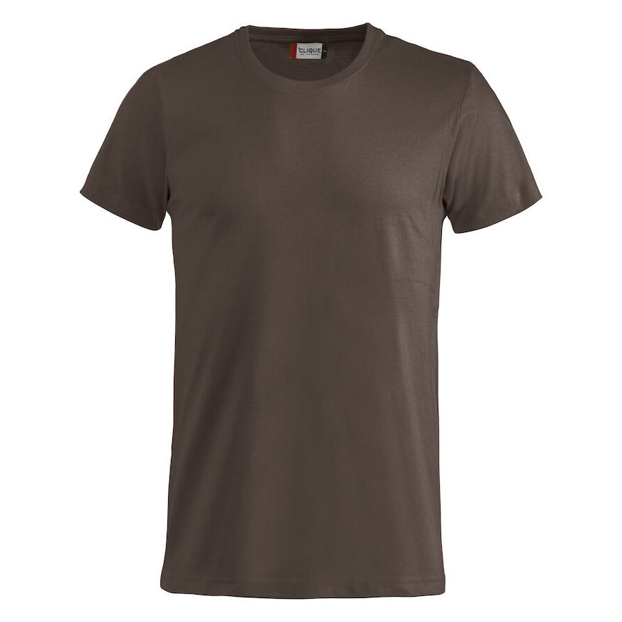 Miniatyrbild: Basic T-shirt med eget tryck - Brun
