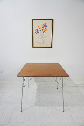 vintage eames DTM2 dining table