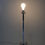 Thumbnail: vintage lucite and chrome table lamp
