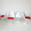 Thumbnail: vintage tulip chairs in the style of eero saarinen - pair