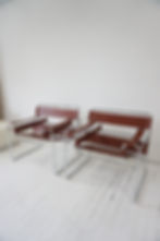 Thumbnail: vintage wassily chair - brown leather