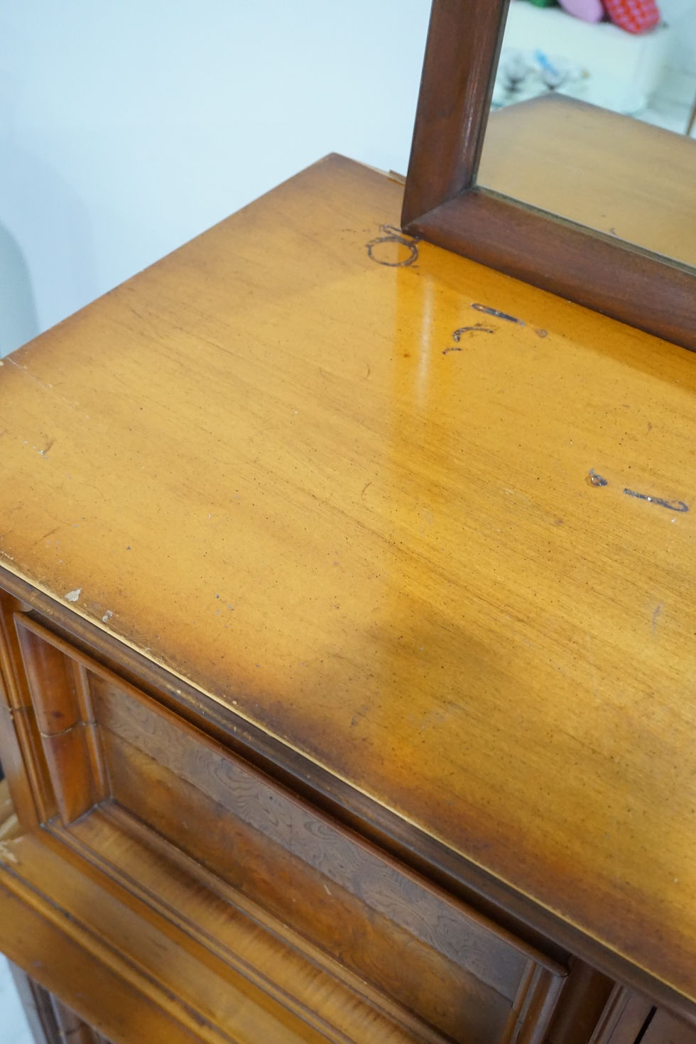 Thumbnail: vintage highboy dresser by metz furniture, 1959