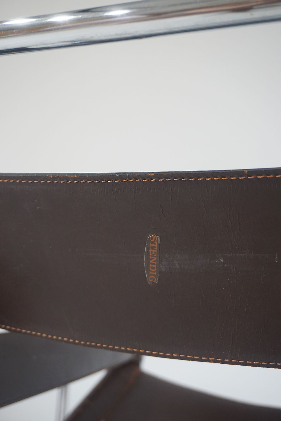 Thumbnail: vintage wassily chair, marked stendig