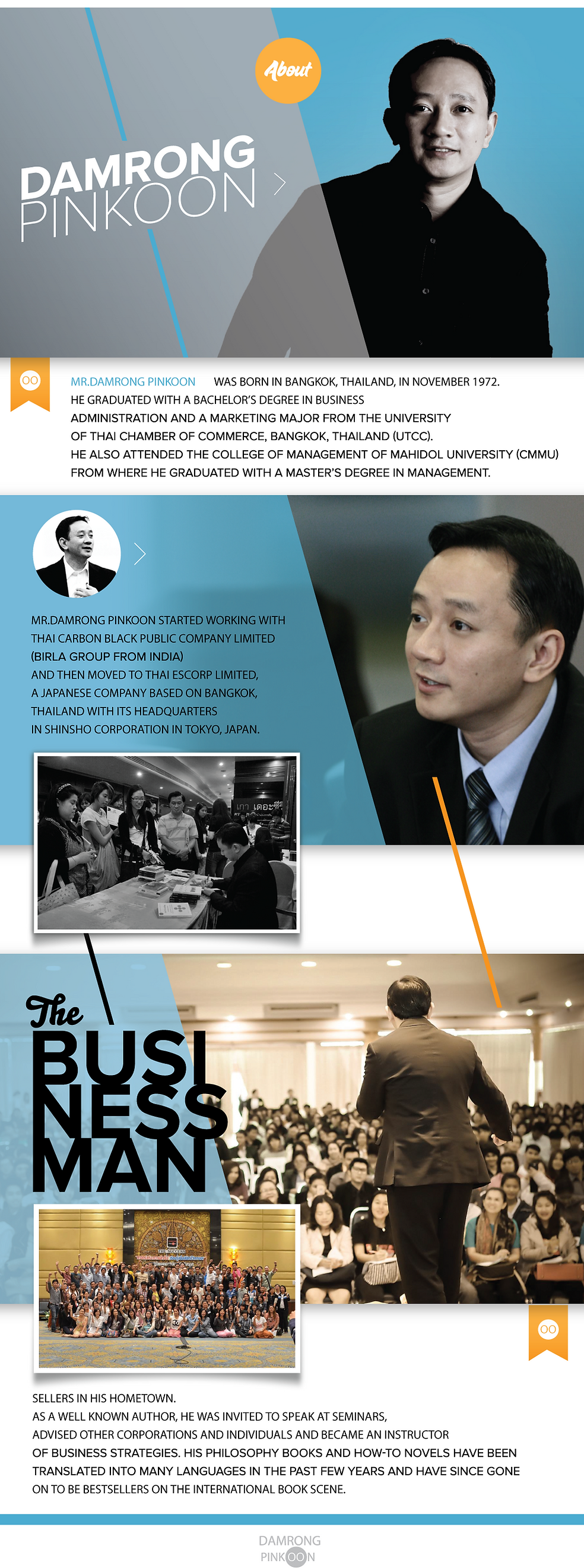 Damrong Pinkoon Magazine Interview