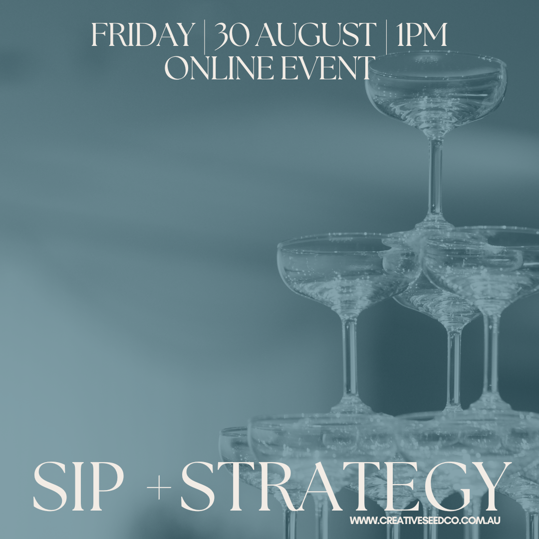 Sip + Strategy Session