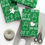 Thumbnail: "Let It Snow Mane" Green Gift Wrapping Paper Roll, 1pc