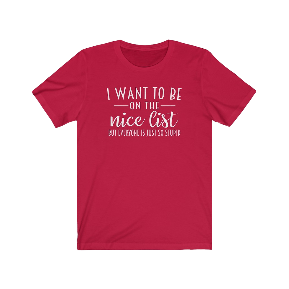 Thumbnail: "The Nice List" Tee