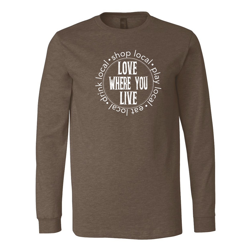Thumbnail: "Love Where You Live" Long Sleeve Tee