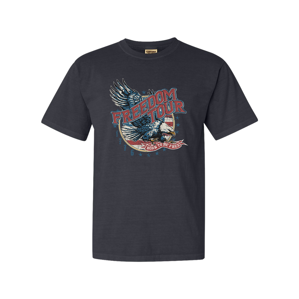 Thumbnail: "Freedom Tour" Garment-Dyed Comfort Colors Tee