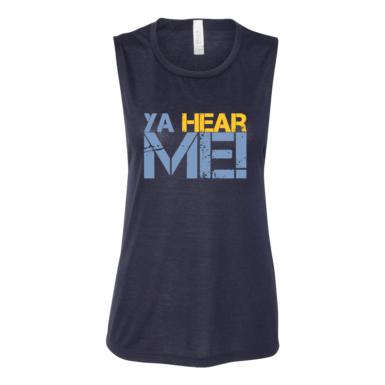 "Ya Hear Me- Grunge" Women's Flowy Muscle Tank