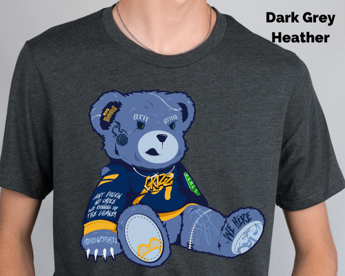 【23.65】22SS★ REAL BEAR HALF T-SHIRT The OG G.R.I.Z.Z Tee | BluffCity Tee