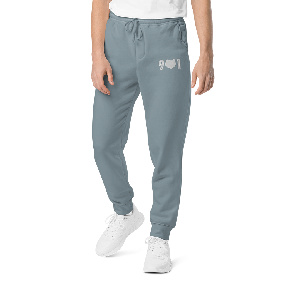 Thumbnail: "901 Grizz Face" Pigment-Dyed Embroidered Joggers