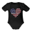 Thumbnail: "American Heart" Organic Onesie