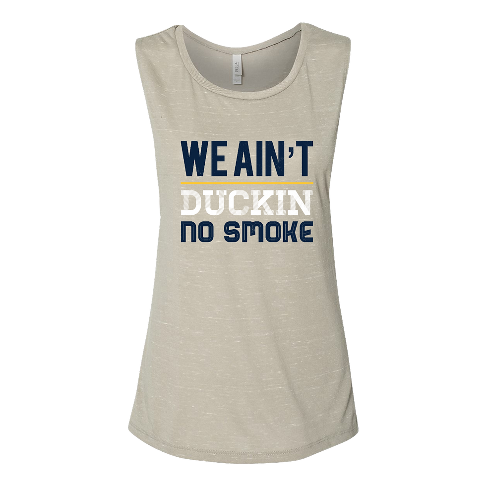 Thumbnail: "Ain't Duckin' No Smoke" Women's Flowy Muscle Tank