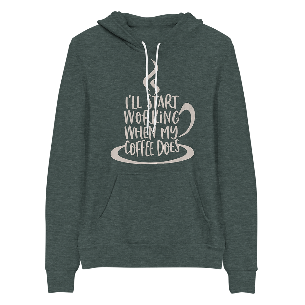 Thumbnail: "Start Working" Sponge Fleece Hoodie