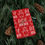 Thumbnail: "Let It Snow Mane" Red Gift Wrapping Paper Roll, 1pc