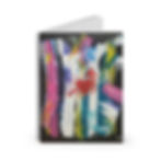 Thumbnail: "Beth Okeon - Heart" Spiral Notebook - Ruled Line