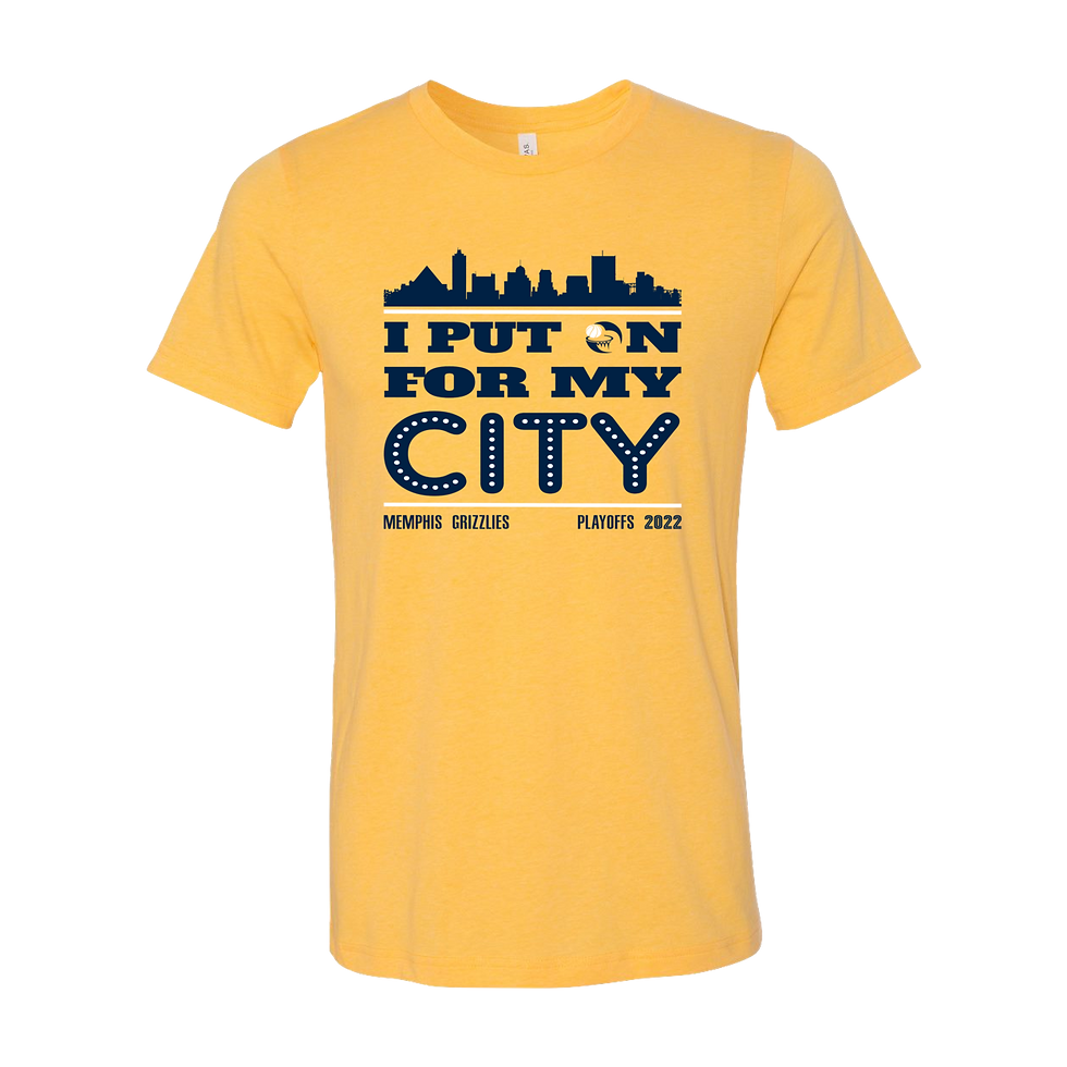 Thumbnail: "Put on for my City" Tee