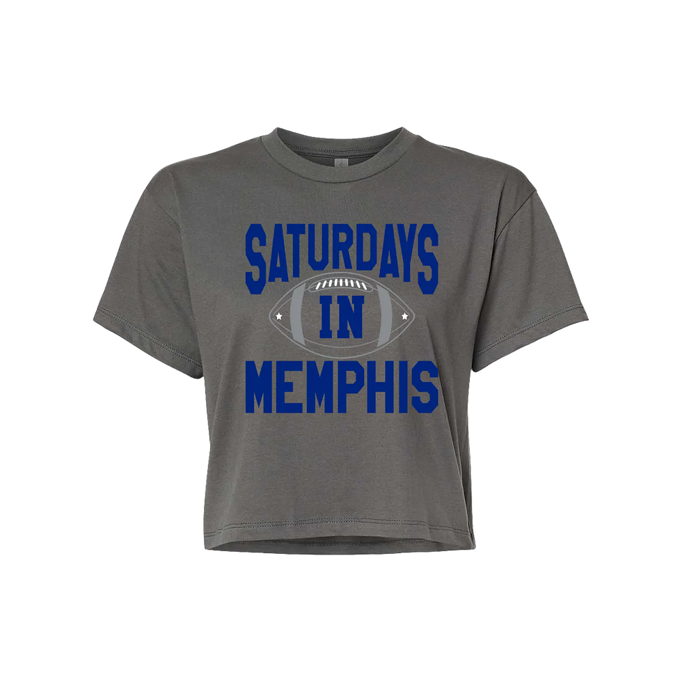 Thumbnail: "Saturdays in Memphis" Cropped Tee