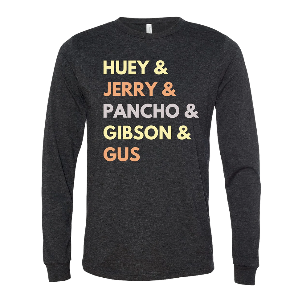 Thumbnail: "BluffCity Food Legends - Rust" Long Sleeve Tee