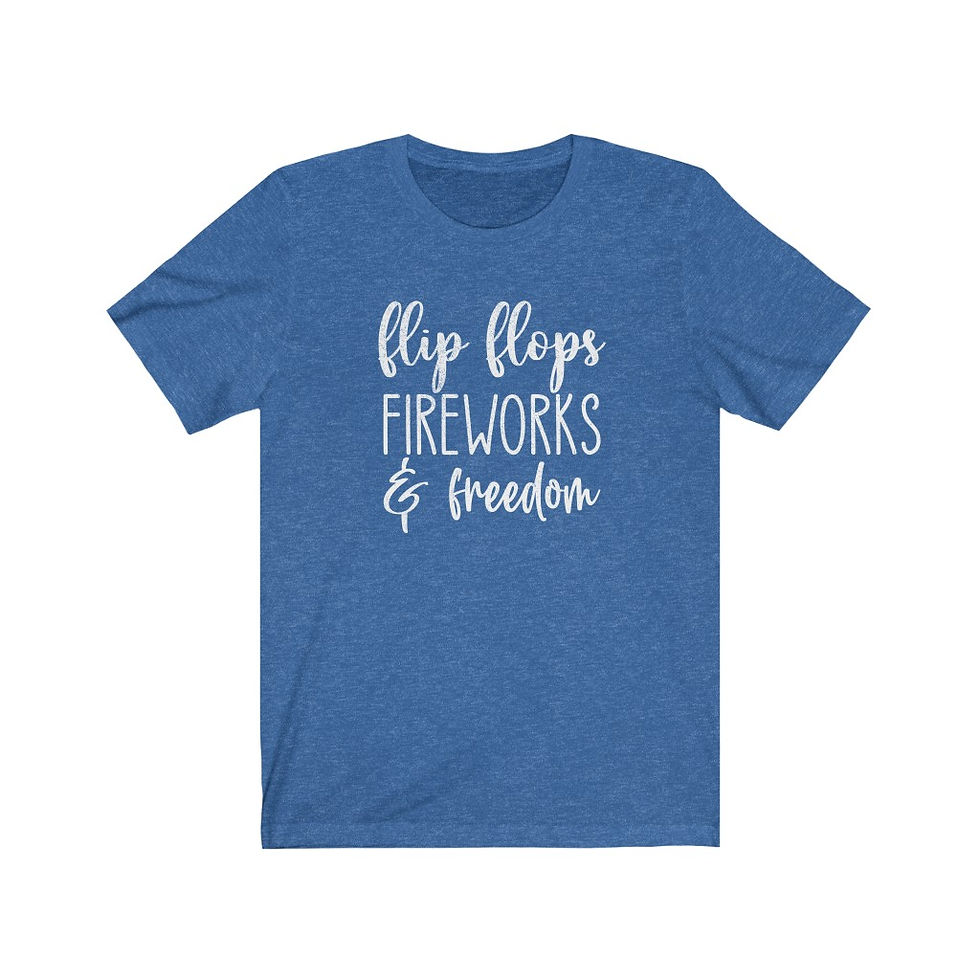 Thumbnail: "Flip Flops, Fireworks, & Freedom" Tee