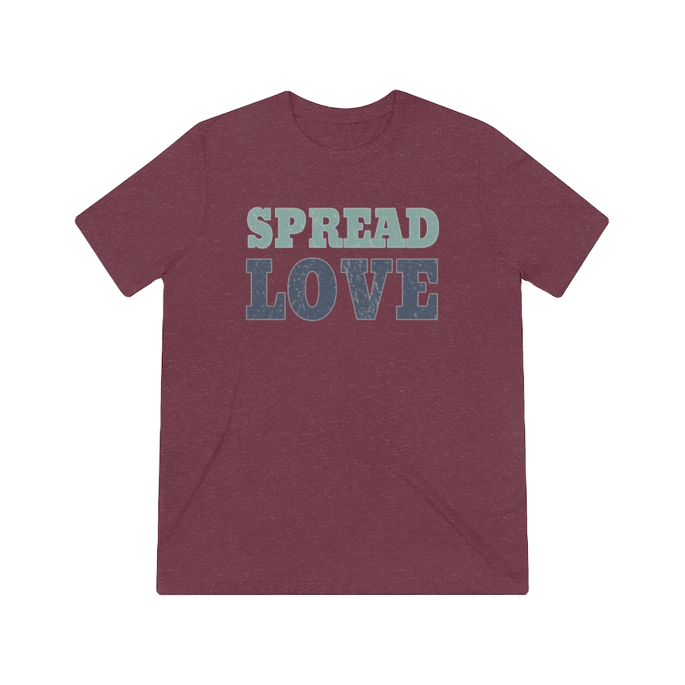 Thumbnail: "Spread Love" Tri-blend Tee
