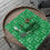 Thumbnail: "Let It Snow Mane" Green Gift Wrapping Paper Roll, 1pc