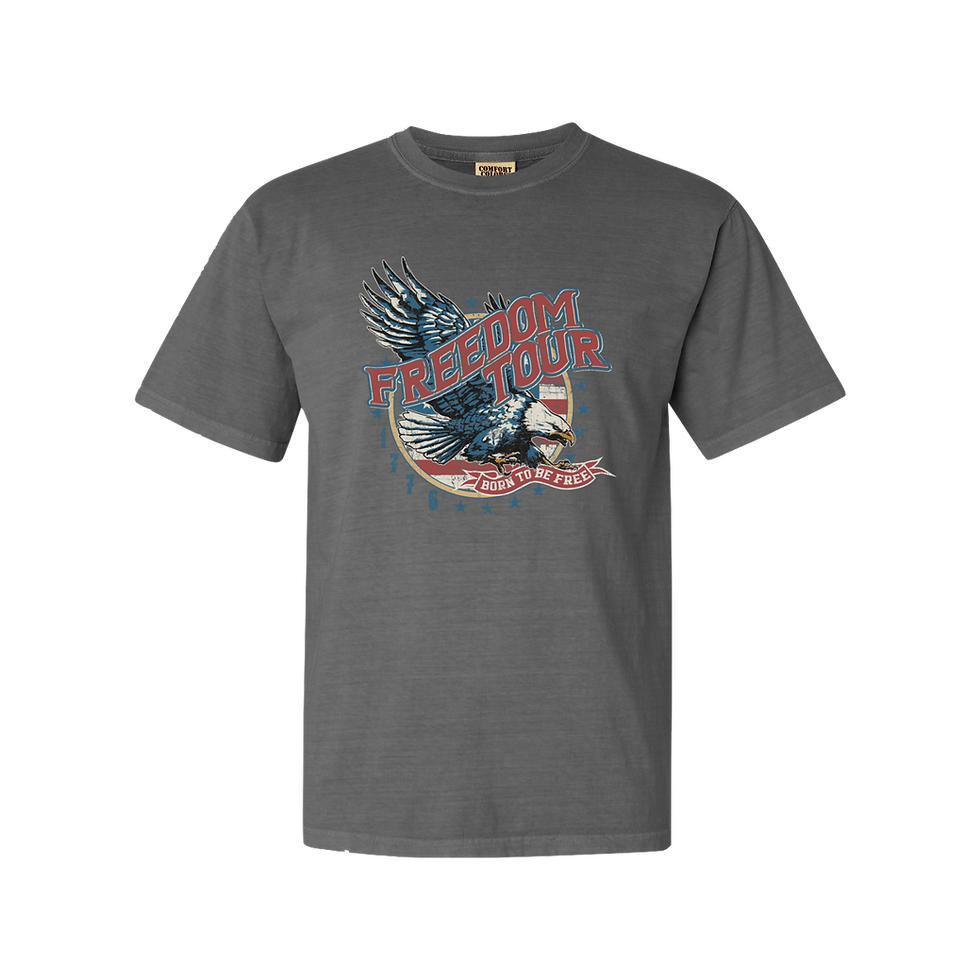 Thumbnail: "Freedom Tour" Garment-Dyed Comfort Colors Tee