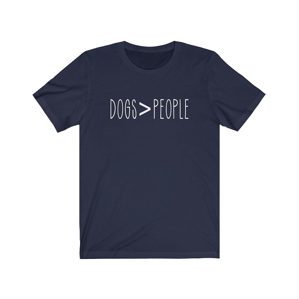 Thumbnail: "Dogs > People" Tee