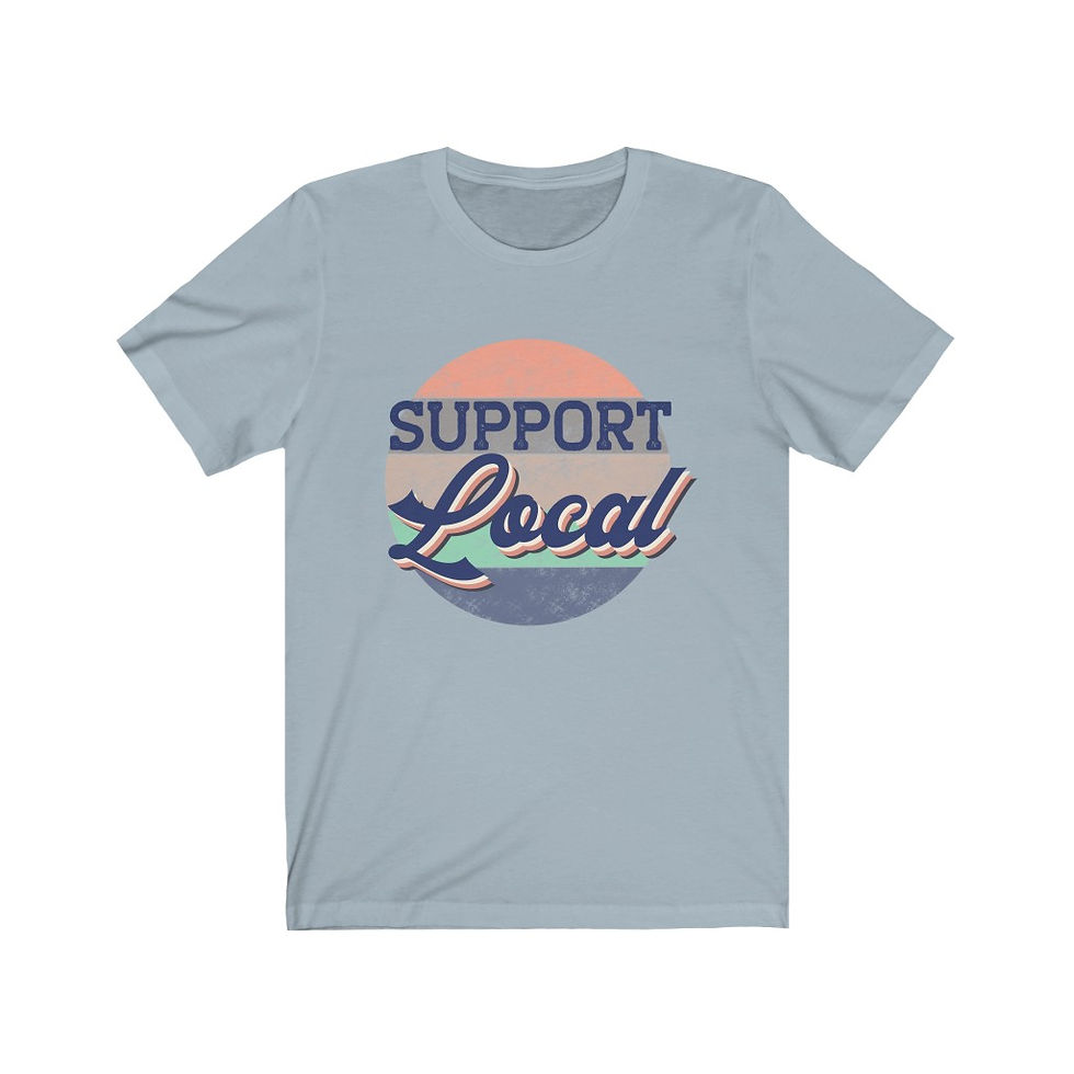 Thumbnail: "Vintage Support Local" Tee
