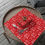 Thumbnail: "Let It Snow Mane" Red Gift Wrapping Paper Roll, 1pc