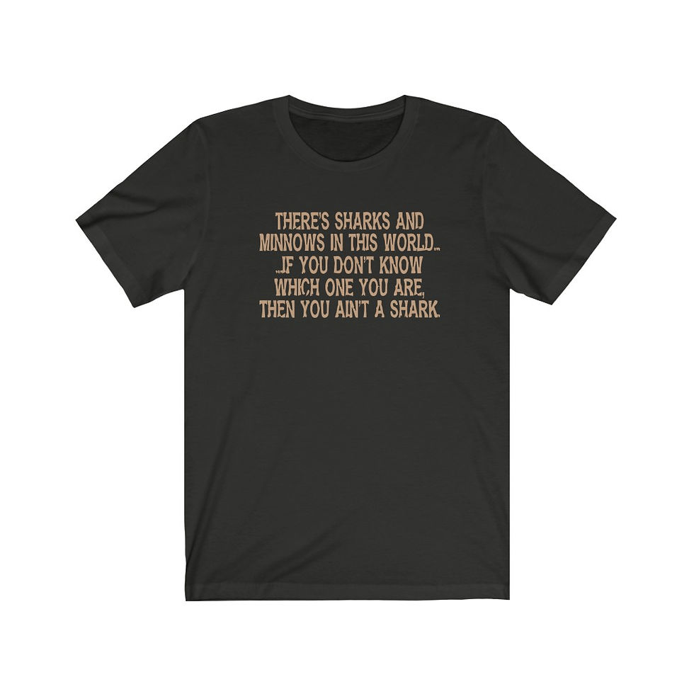 Thumbnail: "Sharks and Minnows" Tee