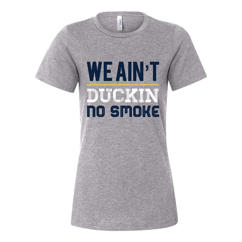 Thumbnail: "Ain't Duckin' No Smoke" Women's Relaxed Fit Tee