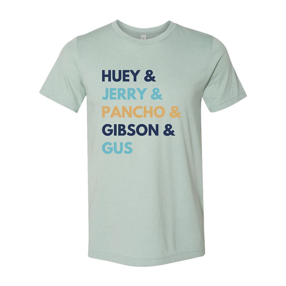 Thumbnail: "BluffCity Food Legends - Blue" Tee