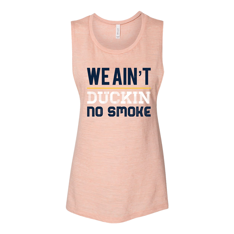 Thumbnail: "Ain't Duckin' No Smoke" Women's Flowy Muscle Tank