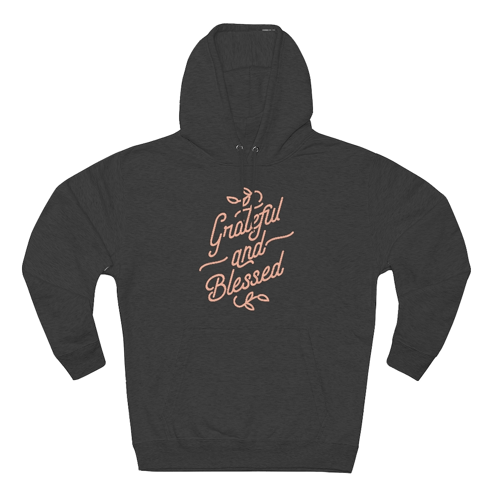 Thumbnail: "Grateful & Blessed" Pullover Hoodie