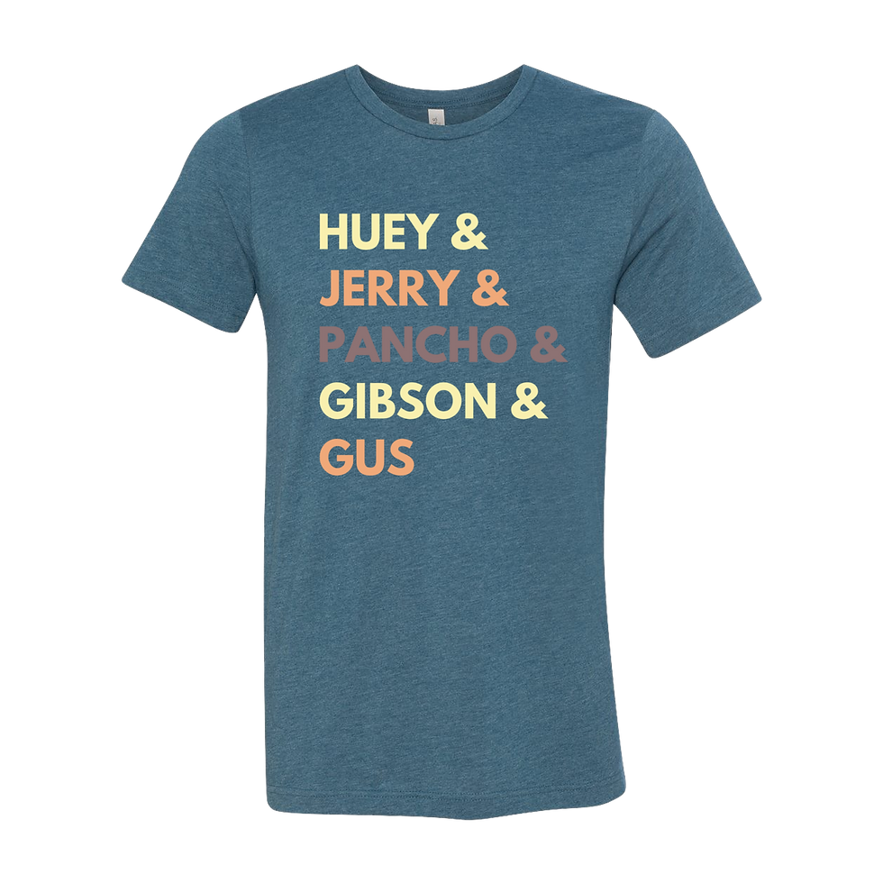 Thumbnail: "BluffCity Food Legends - Rust" Tee