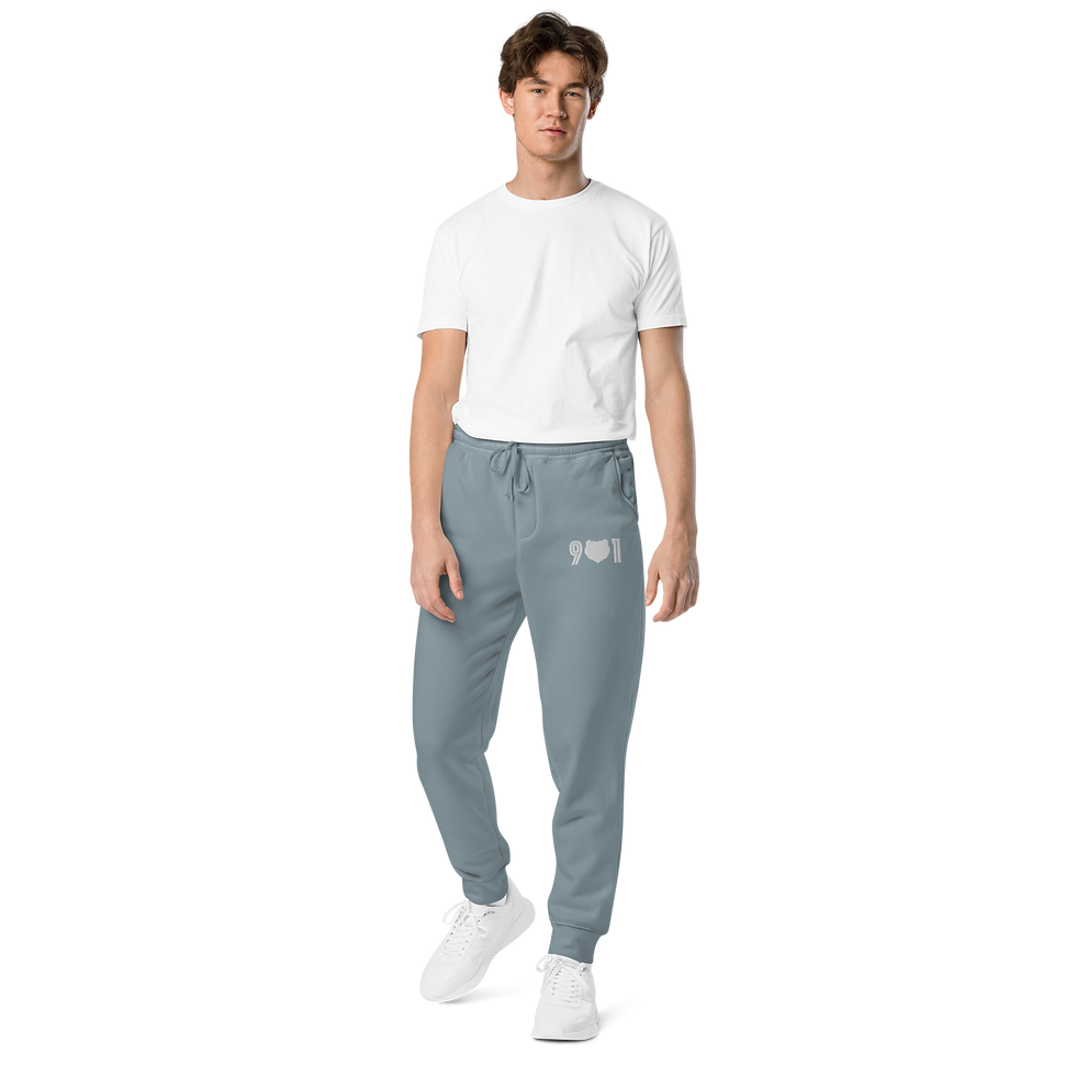 Thumbnail: "901 Grizz Face" Pigment-Dyed Embroidered Joggers