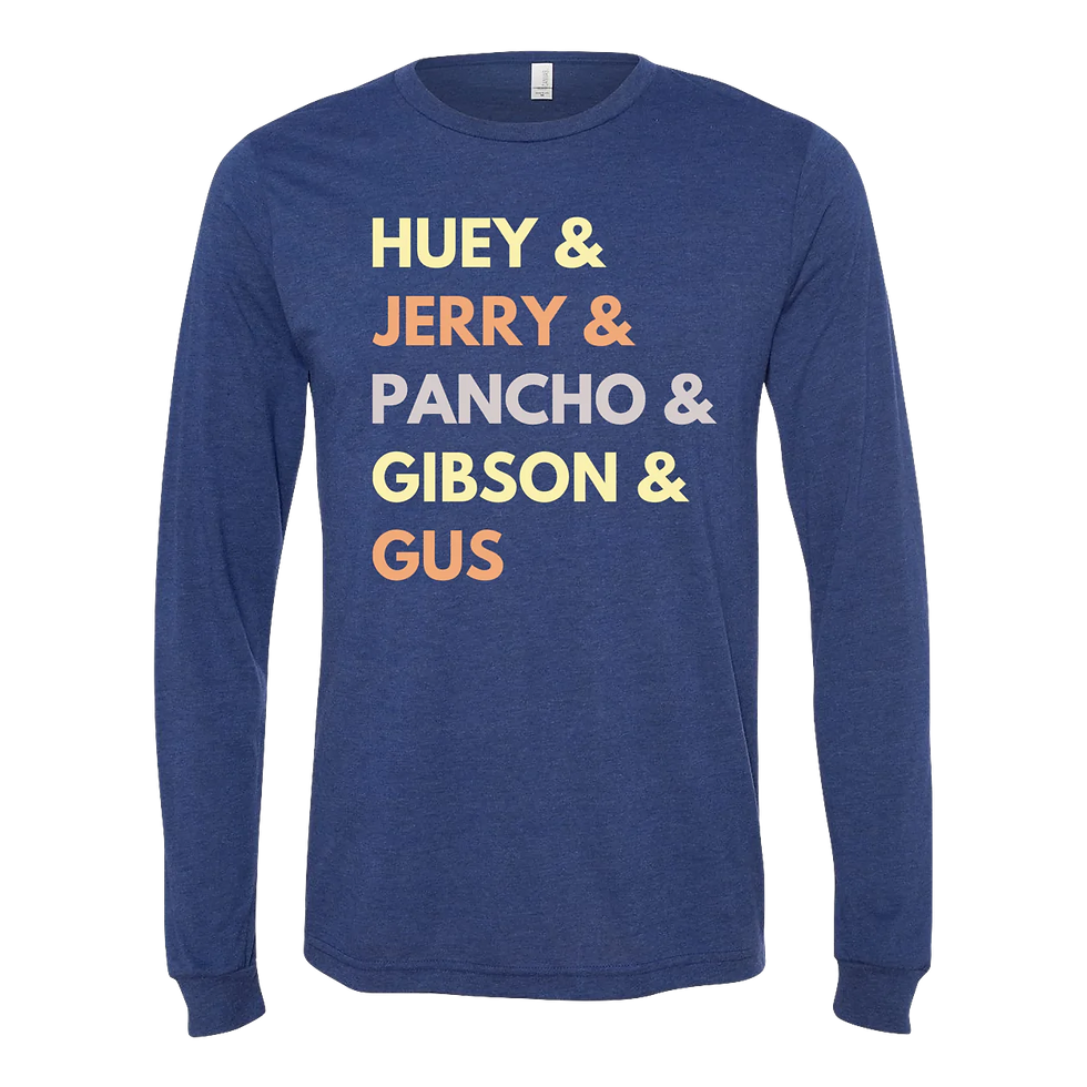 Thumbnail: "BluffCity Food Legends - Rust" Long Sleeve Tee