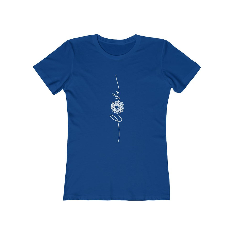 Thumbnail: "Love Flower" Women's The Boyfriend Tee