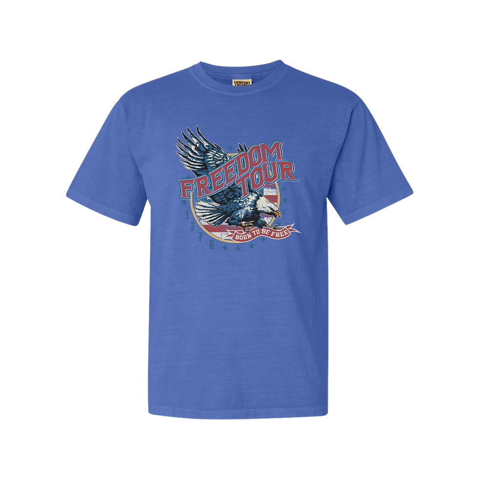 Thumbnail: "Freedom Tour" Garment-Dyed Comfort Colors Tee