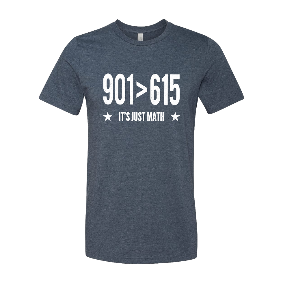 Thumbnail: "901 > 615" Tee - White