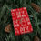 Thumbnail: "Let It Snow Mane" Red Gift Wrapping Paper Roll, 1pc