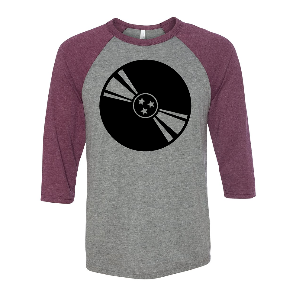 Thumbnail: Tri-Star Vinyl 3/4th Sleeve Baseball Tee